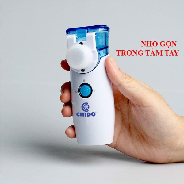 Máy xông mũi họng điện dung cầm tay CHIDO5